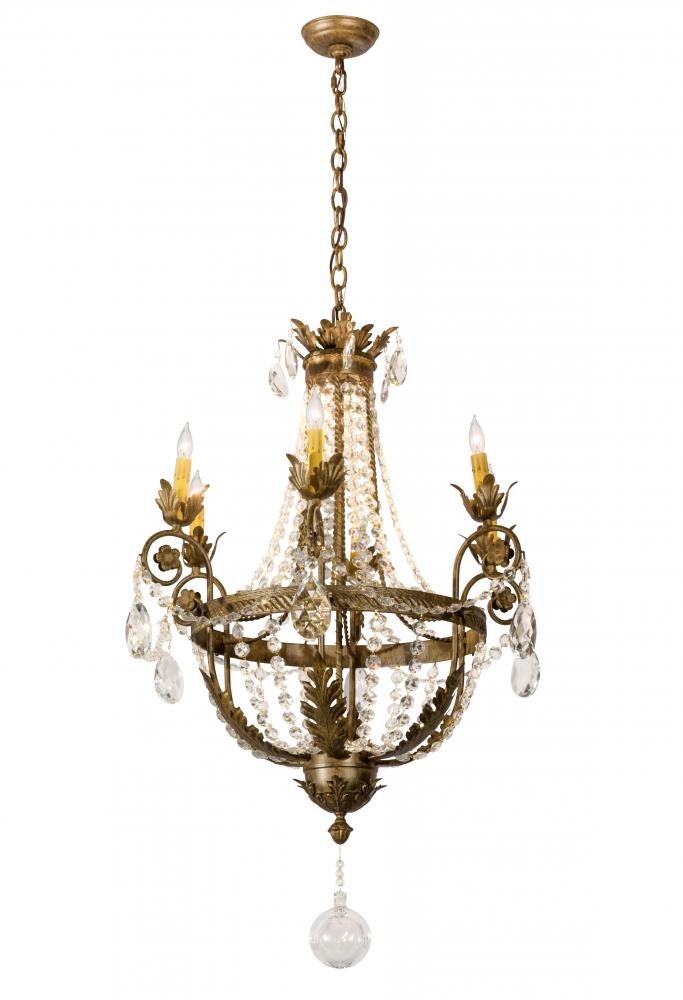 26"W Antonia 6 LT Chandelier