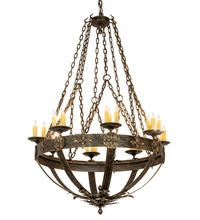 2nd Avenue Designs White 212739 - 60" Wide Neapolis 24 Light Chandelier