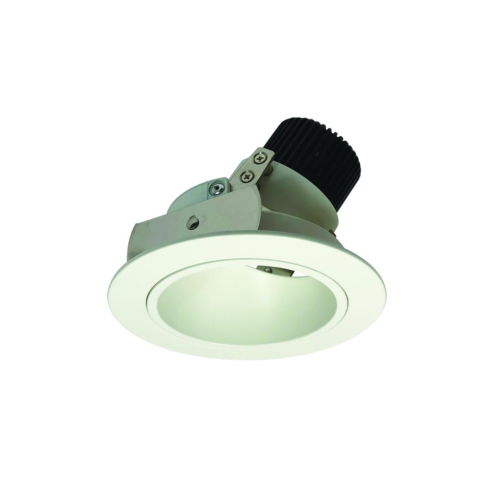 4" Iolite LED Round Adjustable Deep Reflector, 800lm / 14W, 5000K, White Reflector / White