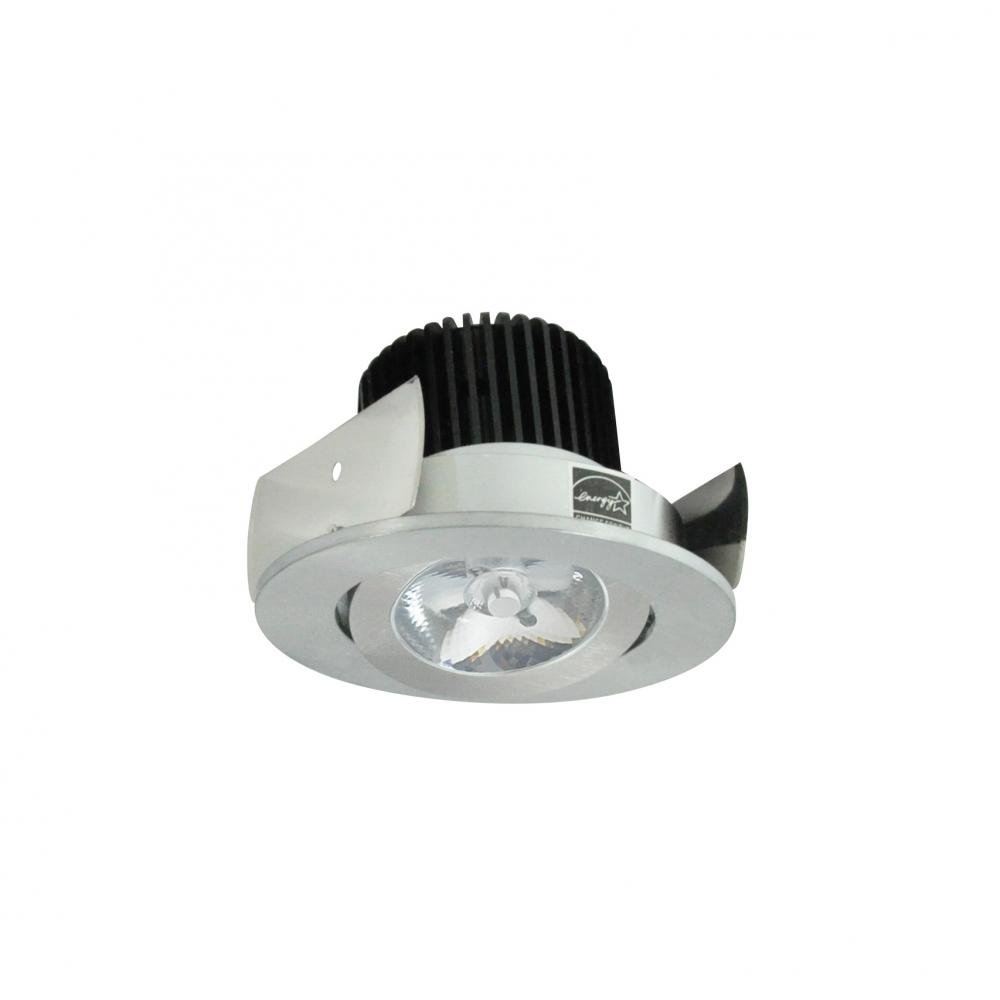 2" Iolite LED Round Adjustable Gimbal, 10-Degree Optic, 850lm / 12W, 4000K, Natural Metal Finish