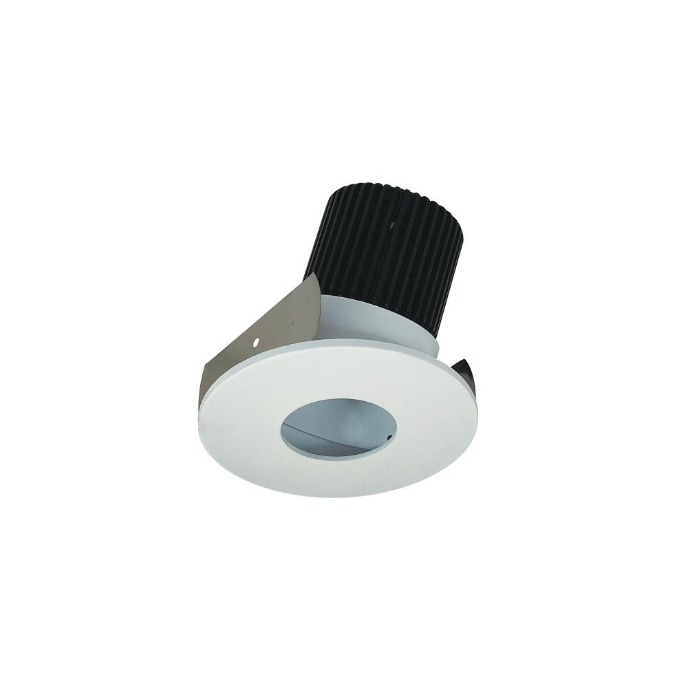 2" Iolite LED Round Adjustable Pinhole, 1000lm / 14W, 4000K, Matte Powder White Pinhole / Matte