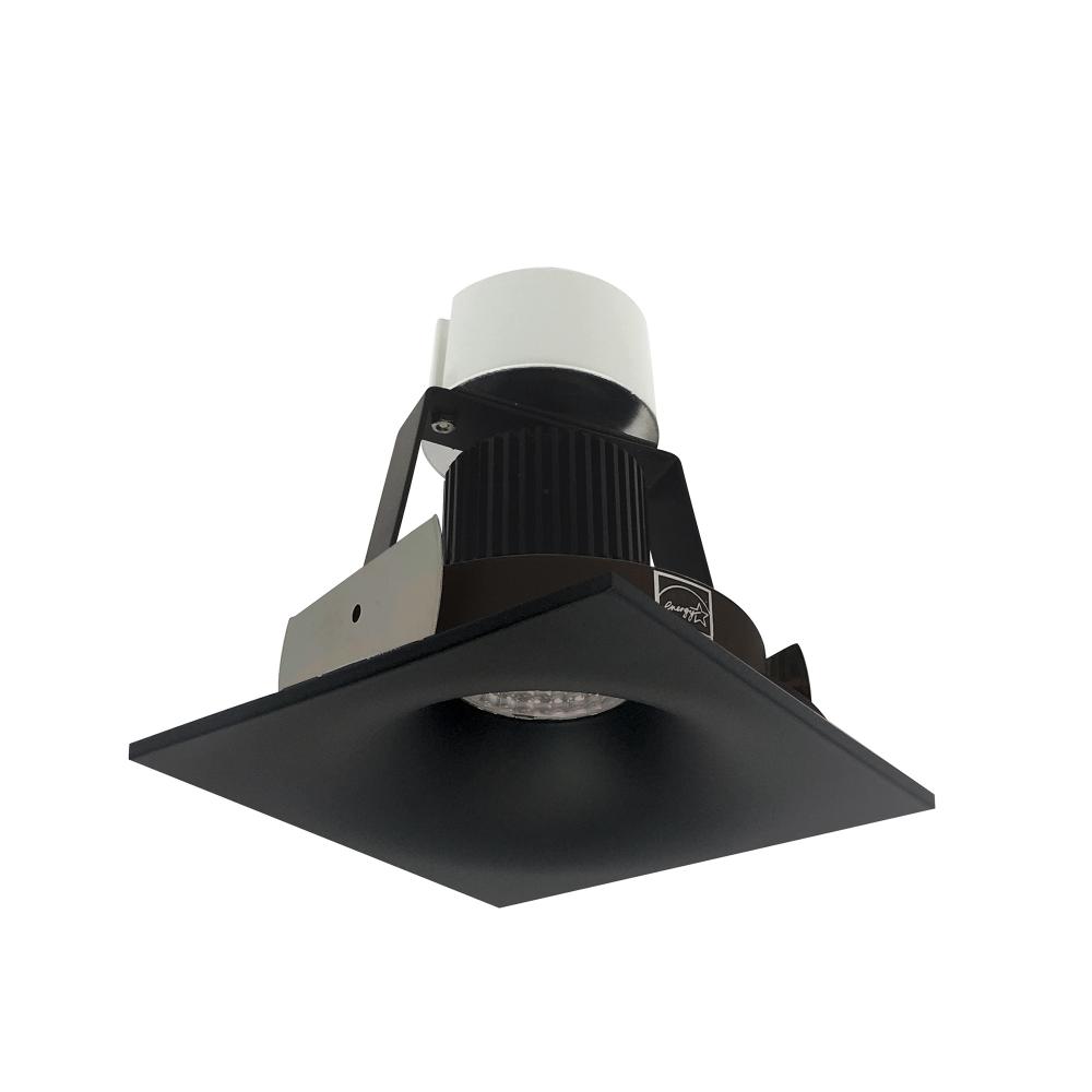 4" Iolite LED Square Bullnose Retrofit, 1000lm / 12W, 4000K, Black Finish