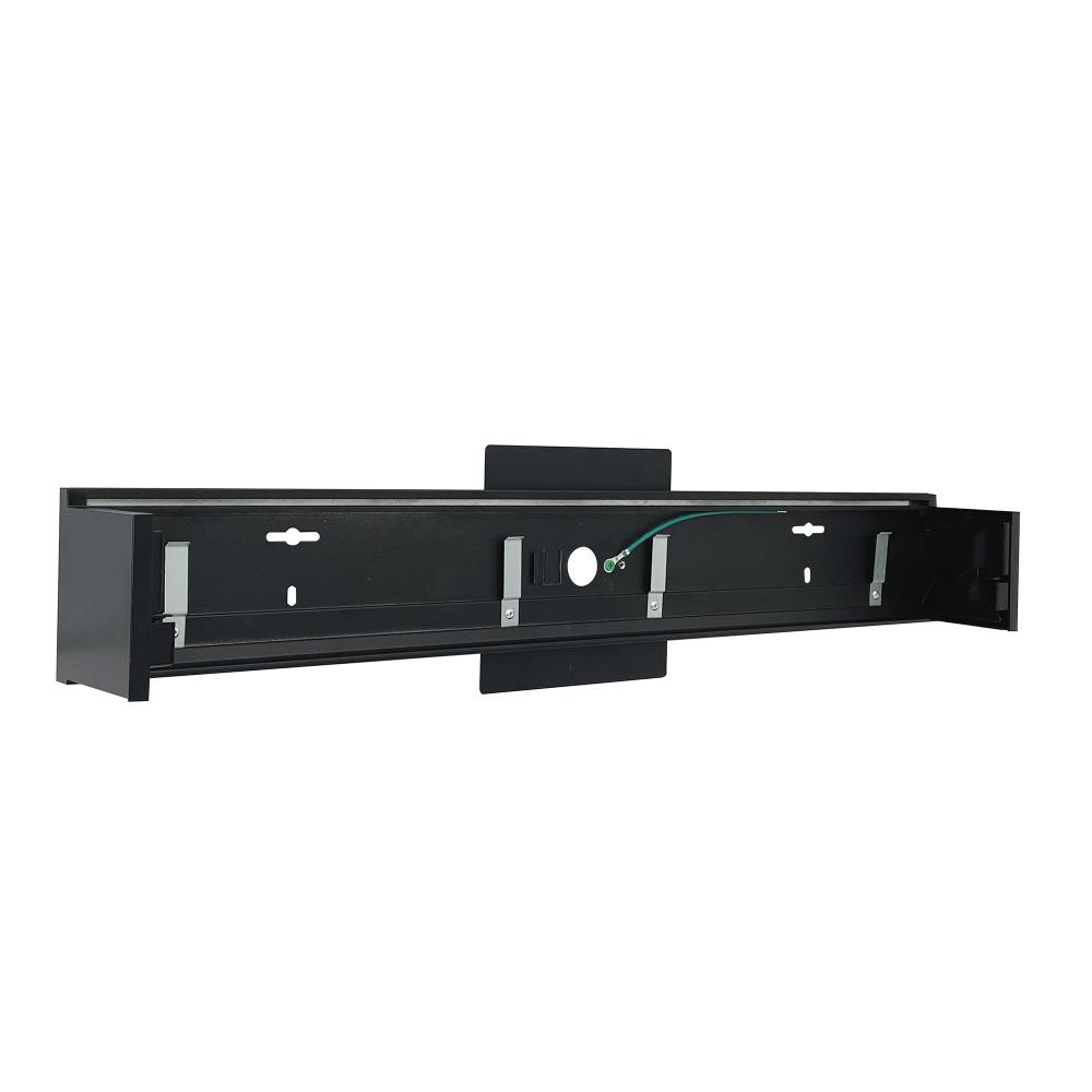 4' Wall Mount Kit for NLUD-4334, Black Finish