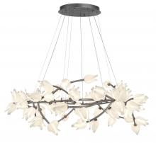 Lib & Co. US 12089-042 - Belluno, 72 Light Grand Chandelier, Brushed Vintage Grey