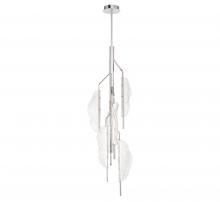 Lib & Co. US 12116-017 - Savona, 6 Light LED Grand Chandelier, Clear