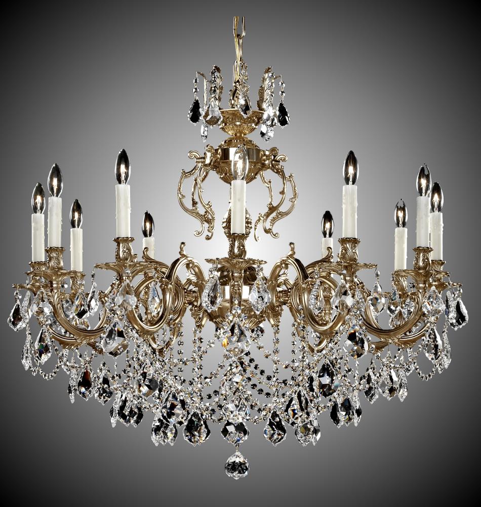 12 Light Rosetta Chandelier