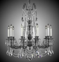 American Brass & Crystal CH2054-O-16G-PI - 10 Light Finisterra with draping Chandelier