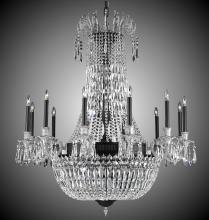 American Brass & Crystal CH2144-P-16G-PI - 12+ 12 Light Finisterra Chandelier