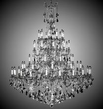 American Brass & Crystal CH9327-A-10W-PI - 60 Light Elise Chandelier