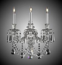 American Brass & Crystal WS2081-A-16G-ST - 3 Light Finisterra with draping Wall Sconce