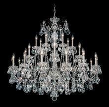 Schonbek 1870 1718-48 - Century 28 Light 120V Chandelier in Antique Silver with Heritage Handcut Crystal