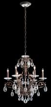 Schonbek 1870 FE7006N-76H - Filigrae 6 Light 120V Chandelier in Heirloom Bronze with Heritage Handcut Crystal