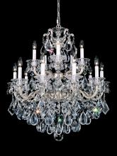 Schonbek 1870 5075-22R - La Scala 15 Light 120V Chandelier in Heirloom Gold with Radiance Crystal