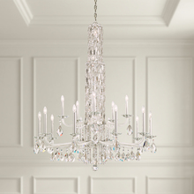 Schonbek 1870 RS84151N-48H - Siena 17 Light 120V Chandelier in Antique Silver with Heritage Handcut Crystal