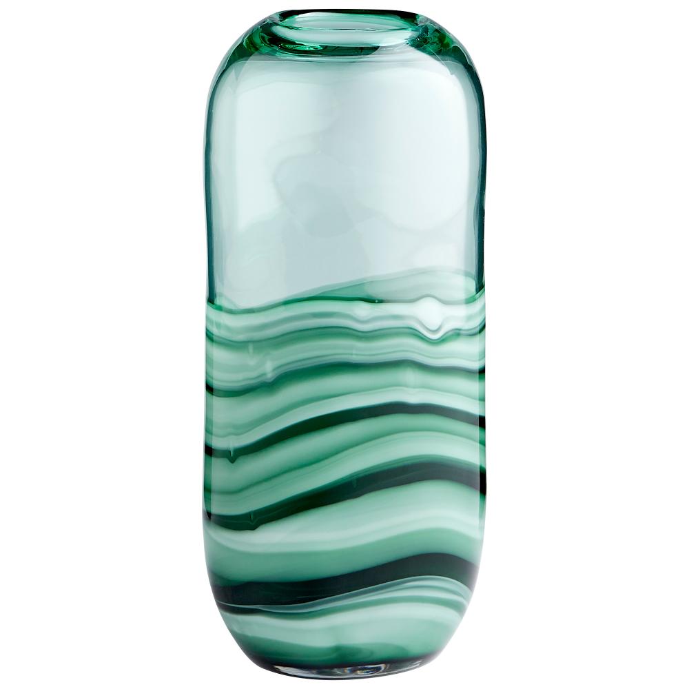 Torrent Vase|Green-Short