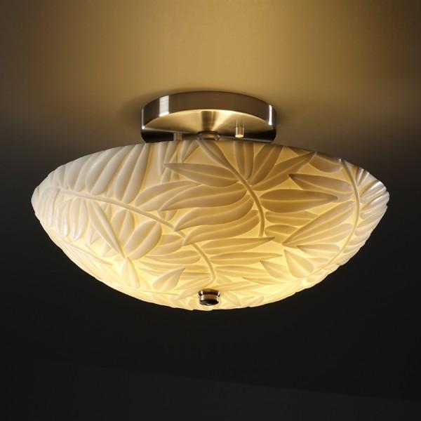 14" LED Semi-Flush Bowl