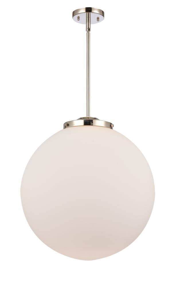 Beacon - 1 Light - 18 inch - Polished Nickel - Stem Hung - Pendant