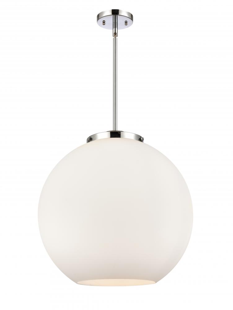 Athens - 3 Light - 18 inch - Polished Chrome - Cord hung - Pendant