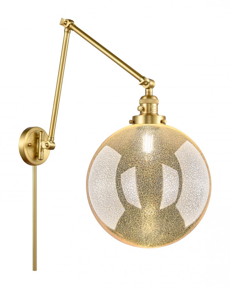 Beacon - 1 Light - 12 inch - Satin Gold - Swing Arm