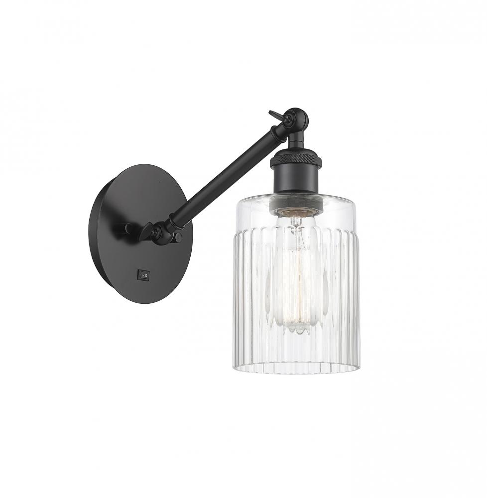 Hadley - 1 Light - 5 inch - Matte Black - Adjustable Sconce