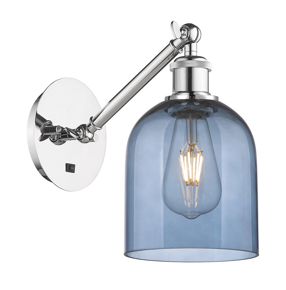 Bella - 1 Light - 6 inch - Polished Chrome - Adjustable Sconce