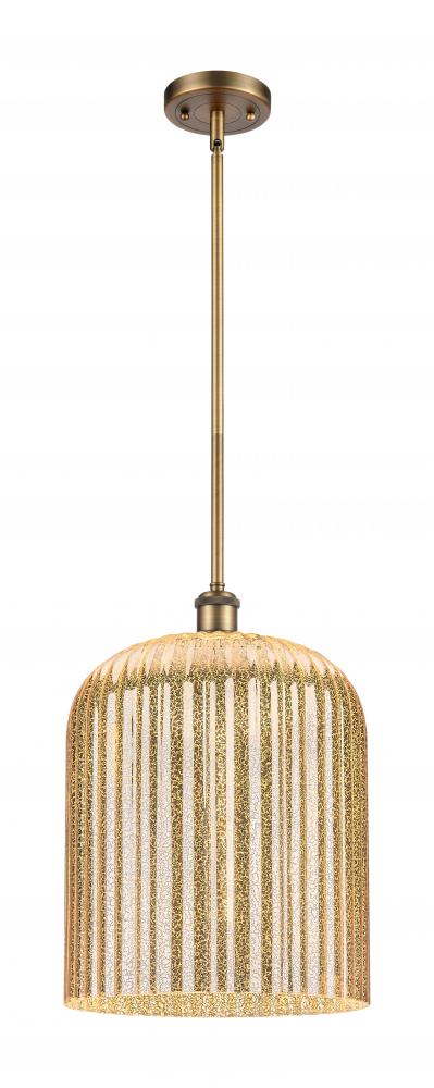 Bridal Veil - 1 Light - 5 inch - Brushed Brass - Mini Pendant