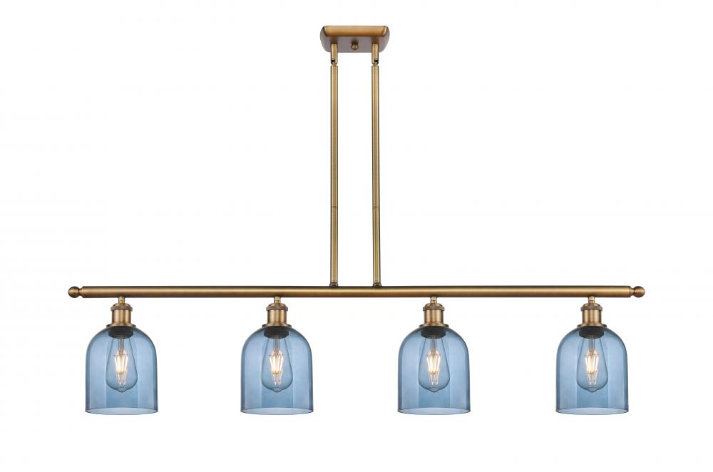 Bella - 4 Light - 48 inch - Antique Copper - Cord hung - Island Light