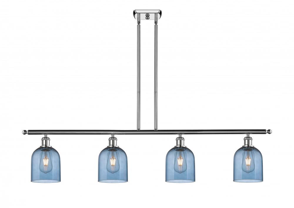 Bella - 4 Light - 48 inch - Polished Chrome - Cord hung - Island Light