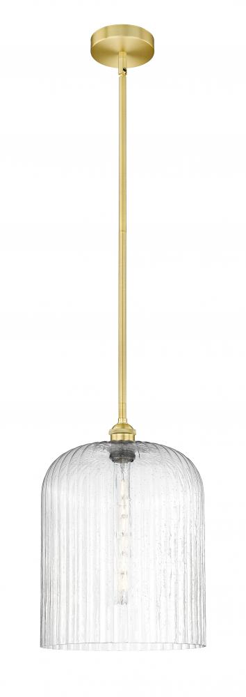 Bridal Veil - 1 Light - 5 inch - Satin Gold - Cord hung - Mini Pendant