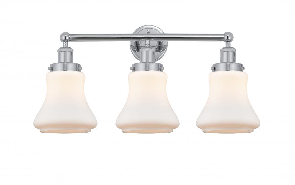Bellmont - 3 Light - 24 inch - Polished Chrome - Bath Vanity Light