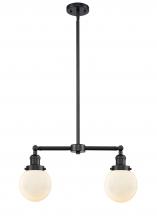 Innovations Lighting 209-OB-G201-6 - Beacon - 2 Light - 23 inch - Oil Rubbed Bronze - Stem Hung - Island Light