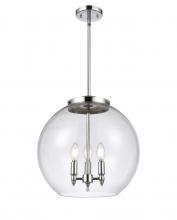 Innovations Lighting 221-3S-PC-G122-16 - Athens - 3 Light - 16 inch - Polished Chrome - Cord hung - Pendant