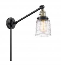 Innovations Lighting 237-BAB-G513 - Bell - 1 Light - 8 inch - Black Antique Brass -Adjustable Swing Arm