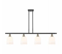 Innovations Lighting 516-4I-BAB-G558-6GWH - Bella - 4 Light - 48 inch - Black Antique Brass - Cord hung - Island Light
