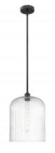 Innovations Lighting 616-1S-BK-G559-12SDY - Bridal Veil - 1 Light - 5 inch - Matte Black - Cord hung - Mini Pendant