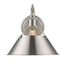 Golden 3306-1W PW-PW - Orwell 1-Light Wall Sconce in Pewter