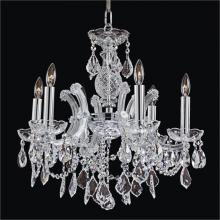 Glow Lighting 561LD6LSP-7C - Maria Theresa Pendant Chandelier