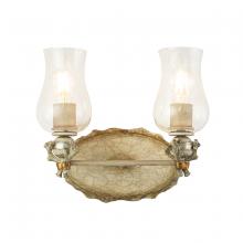 Lucas McKearn BB1238-2 - Trellis 2-Light Vanity In Bone