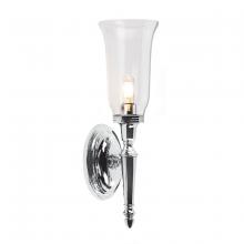 Lucas McKearn BB-DRYDEN2-PC - Dryden 1 Light Bath Light in Polished Chrome