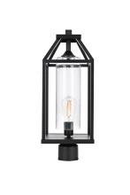 Elegant OD606P21BK - Pole Light W7.8"xD7.8"xH20.5" Lt1/E26/60W Black